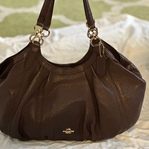 Coach leather purse